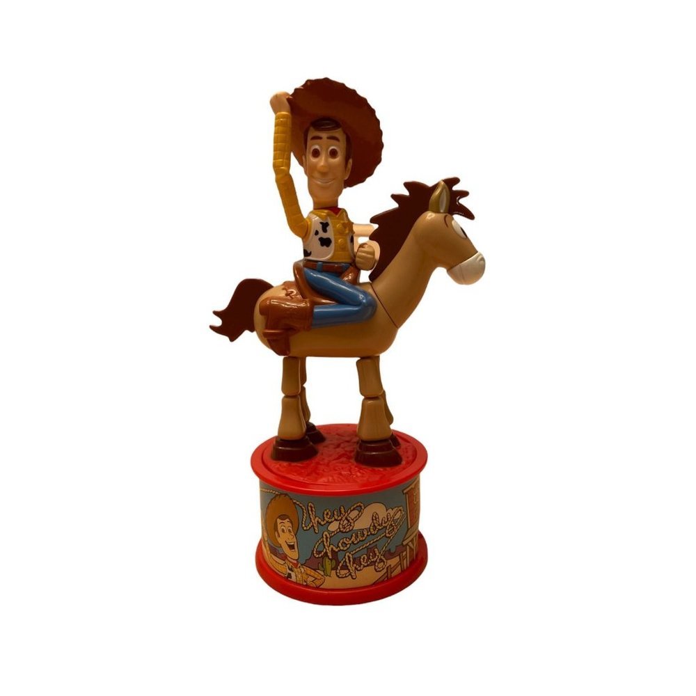 Disney Pixar McDonald's 1999 Plastic Dispenser Woody's Roundup